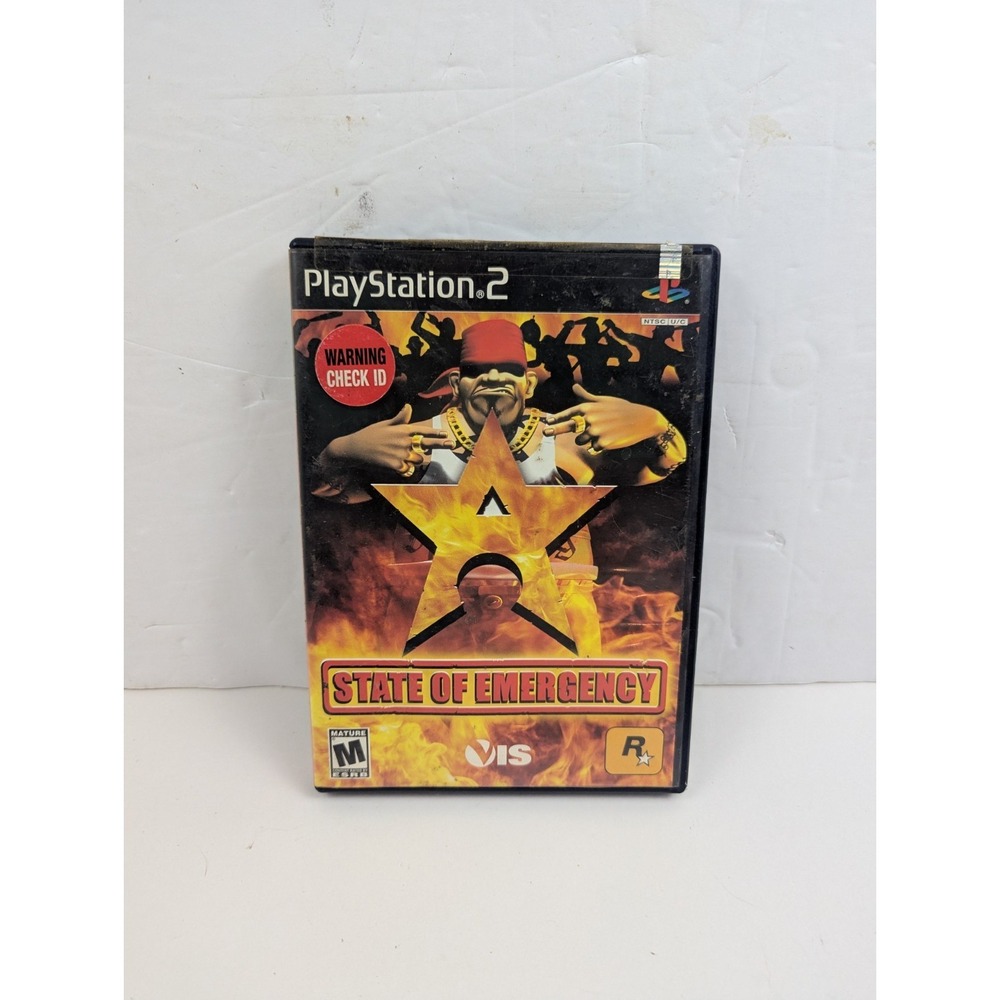State Of Emergency Gang Fighting Sony PlayStation 2 PS2 2003 Good